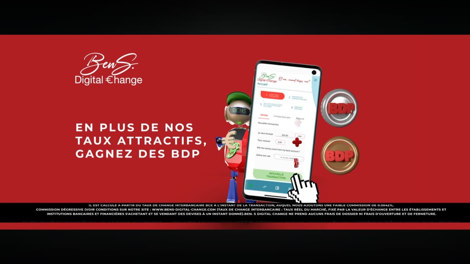 BenS Digital Change | Vidéo Cinématographique du Programme de Récompenses
