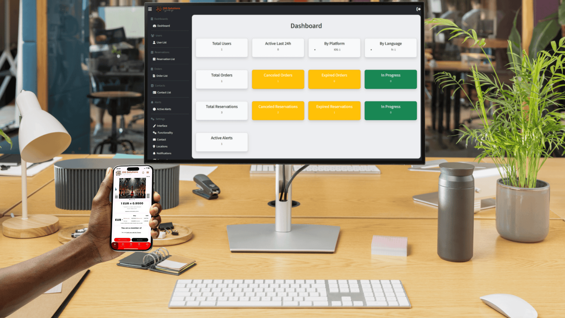 Plateforme Intégrée ISBridge : API, Application Mobile et CRM