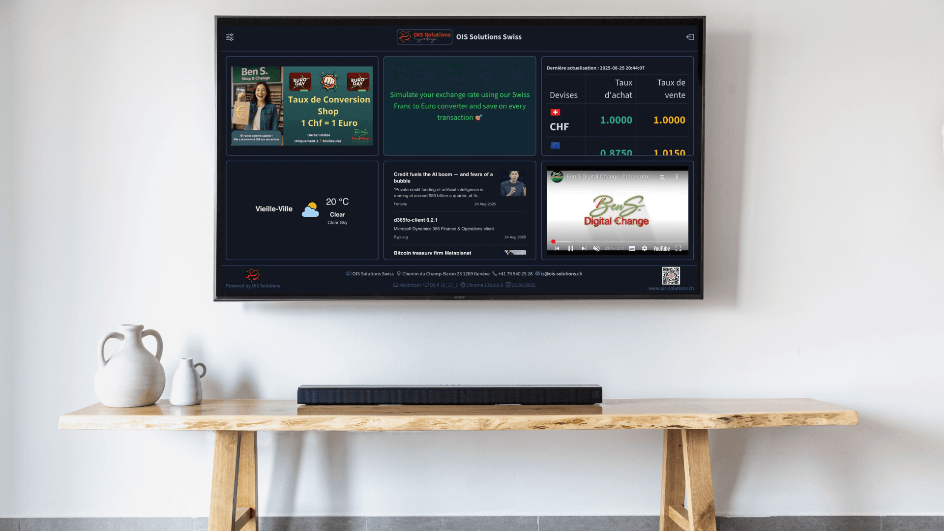 Affichage Dynamique ISScreen